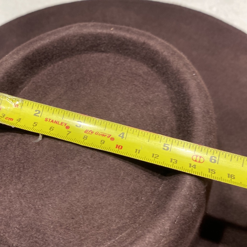Anthropologie Black Wide-Brim Hat - Picture 4 of 12